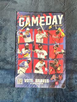 Atlanta Braves Gameday Program June 2025