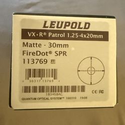 Leupold VX-R Patrol 1.5-4x20