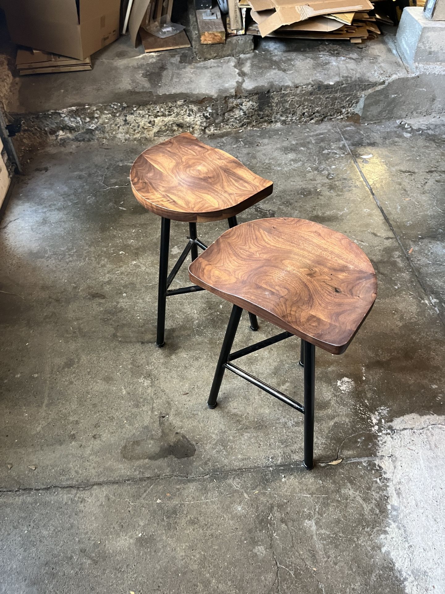 Walnut Stool