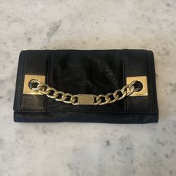 Rare Vintage Michael Kors KX Black & Gold Clutch