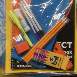 20 Piece School Supplies Pack for K-12 Back to School 