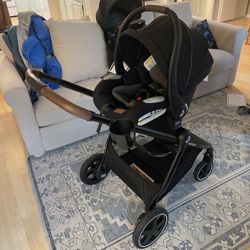 Maxi Cosí Zelia Luxe Travel System - Black 