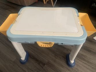 Kids Table/ Toy Storage/ Drawing Board