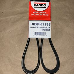 VW SERPENTINE BELT 6DPK1195