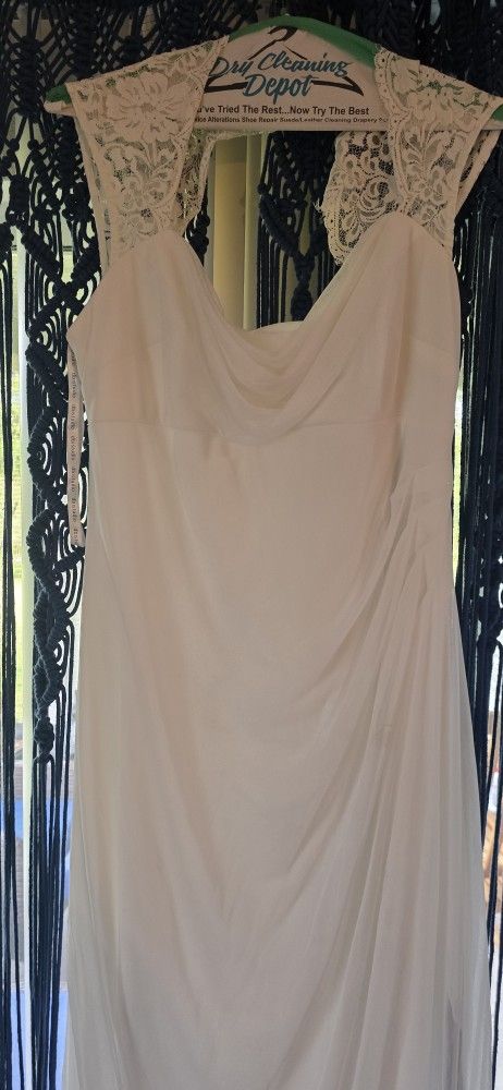 David's Bridal Wedding/reception Dress
