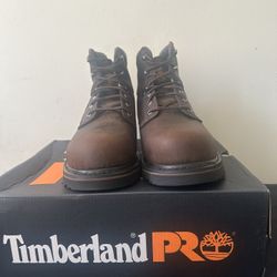 Timberland PRO Pit Boss Steel Toe Work Boots - Size 10.5 W (Brand New) 