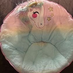 unicorn round chair