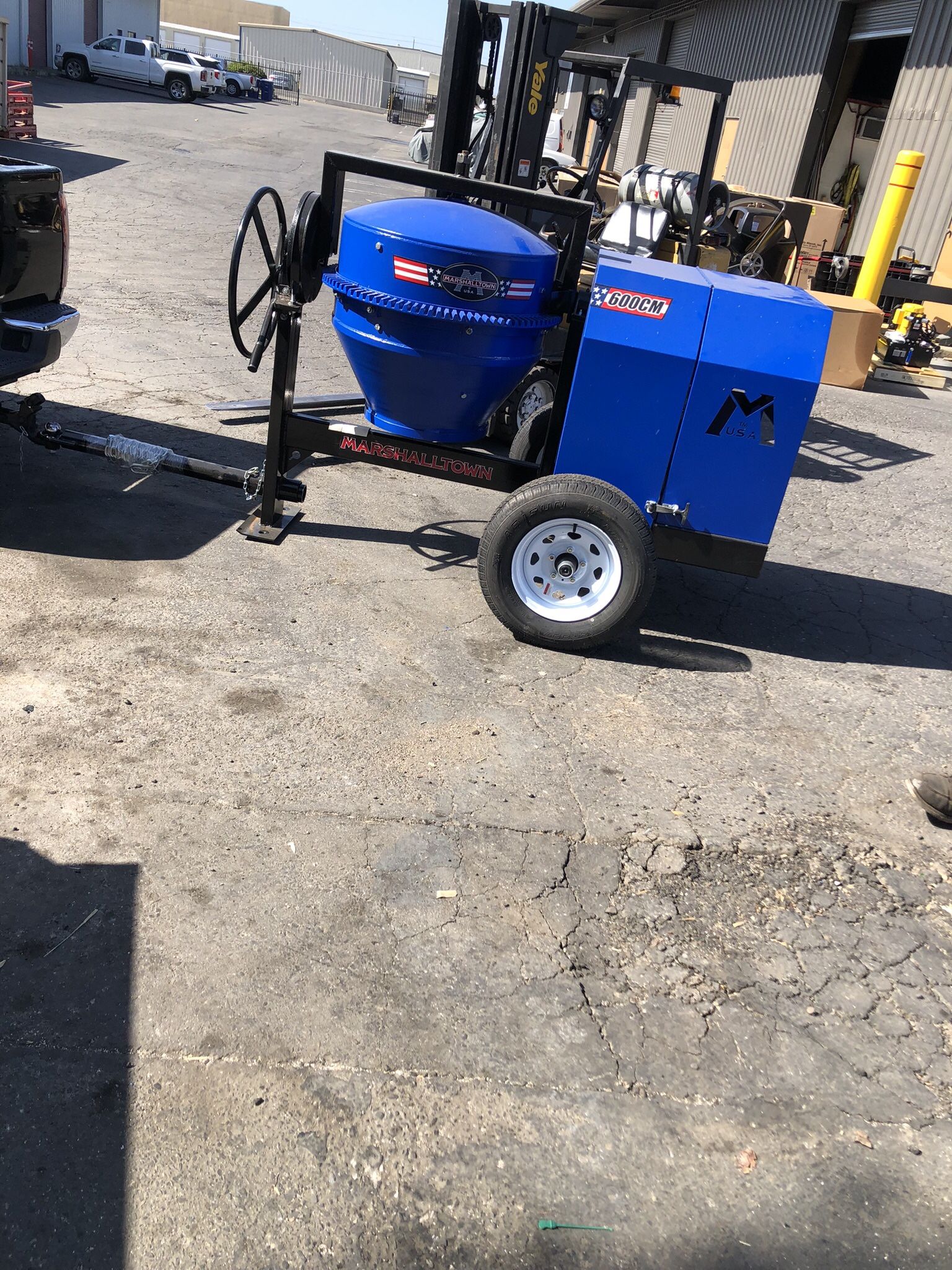 MARSHALLTOWN Gas-Concrete Mixer: