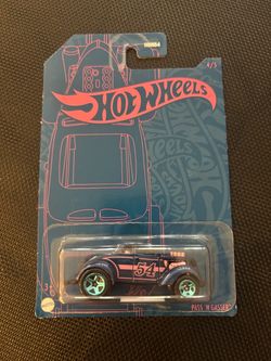 2022 Hot Wheels Pass ' N Gasser Satin Blue & Pink 4/5 54th Anniversary