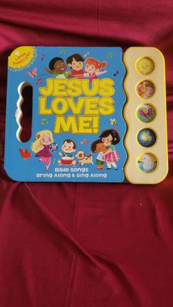 Jesus Loves Me Little Sunbeams Sound Book 5 Bible Songs Board Book Handle