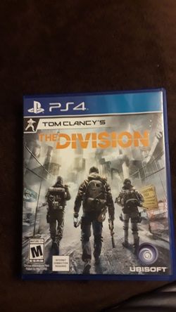 THE DIVISION PS4 GAME IN GOOD CONDITION