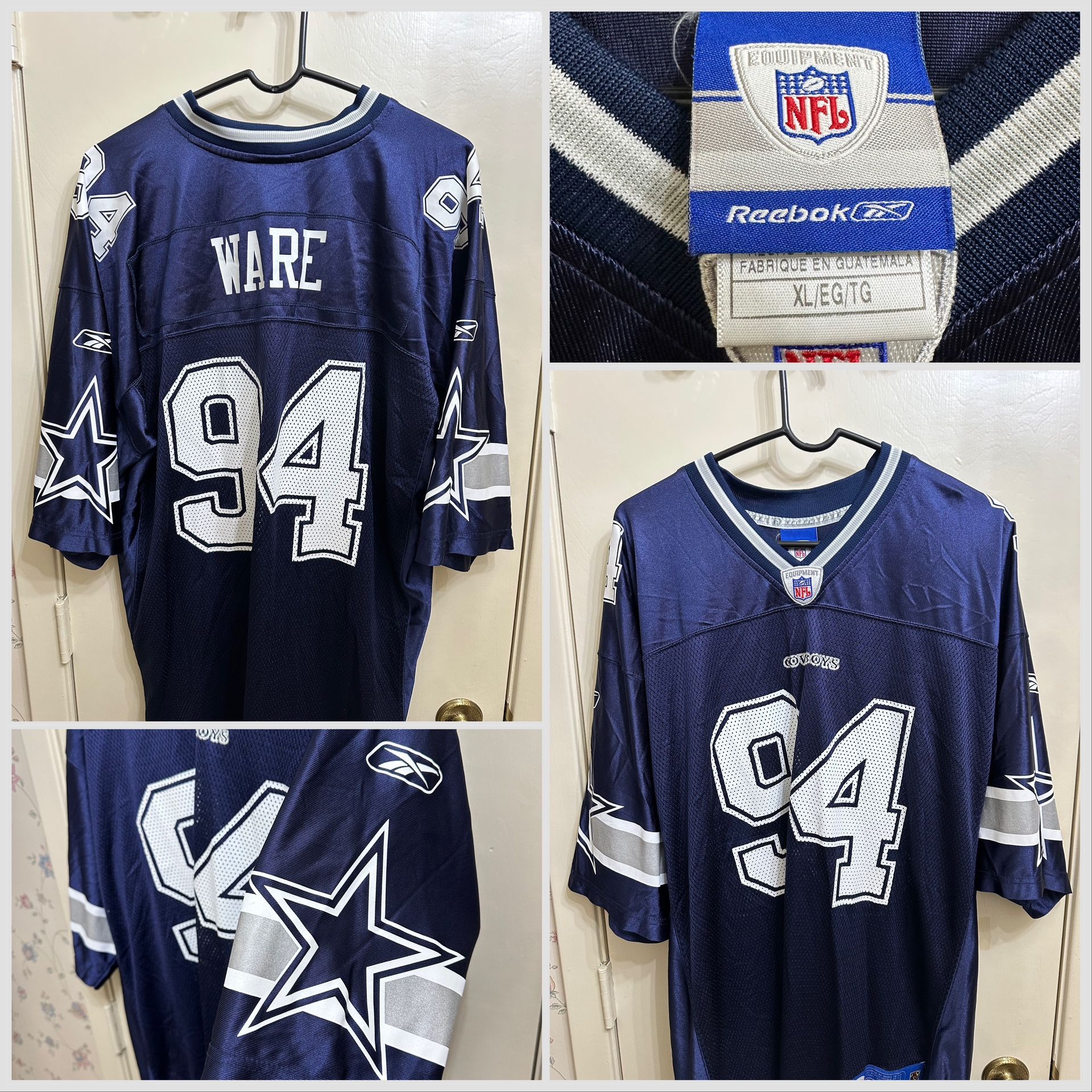 Reebok Dallas Cowboys #94 Ware Football Jersey Size 2XL