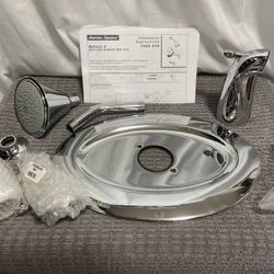 New Set of AMERICAN STANDARD “RELIANT 3” BATH & SHOWER TRIM KIT,  #T385522.002, Chrome Finish 