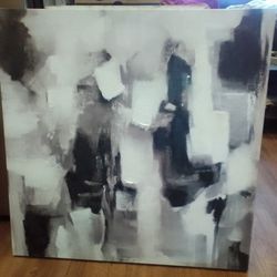 Gloomy Days When It Rains Personal Painting Art Piece 