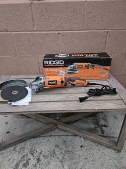 Ridged 7in Heavy Duty Grinder 15amp 