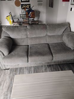 🛋️ Grey Sofa & Loveseat Set