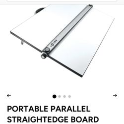 Alvin PXB 24"X 36" Parallel Straight Edge Drafting Board Used Once Ex Cond Boxed like new