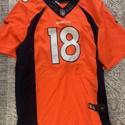 Authentic Broncos jersey   Men's Denver Broncos Peyton Manning  Size 48