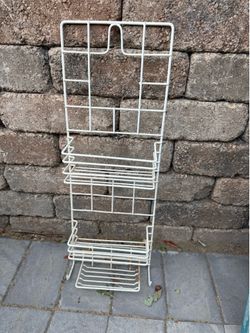 Used shower caddy
