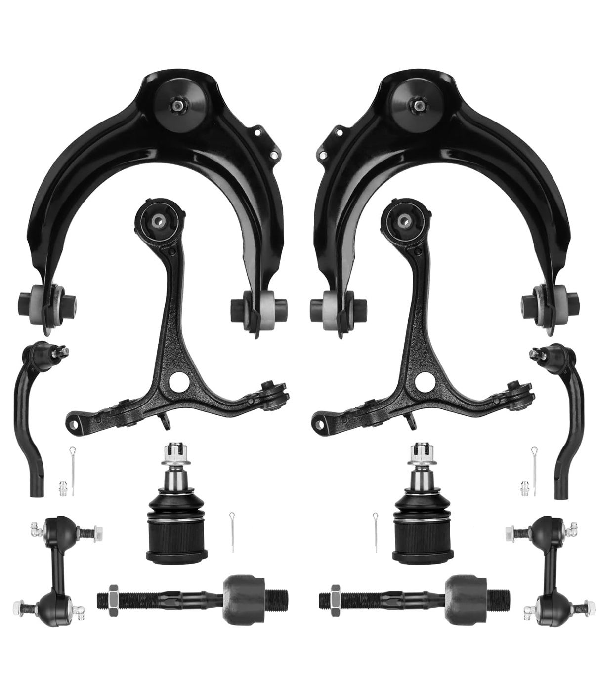 Front Suspension Kit Upper Lower Control Arms Ball Joints Fit Honda Accord 2003-2007 Fit for Acura 2004-2008