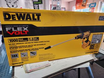 Dewalt 60v cordless battery powered pressure washer