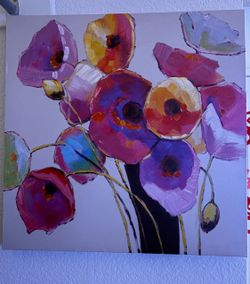 Floral Canvas Wall Art