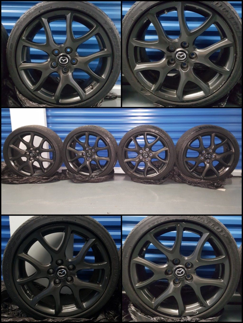 SET of Mazdaspeed 3 wheels and tires (4)