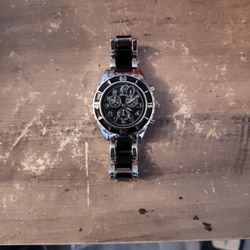 Stainless steel geneva watch 