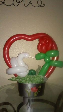 Balloon bouquets