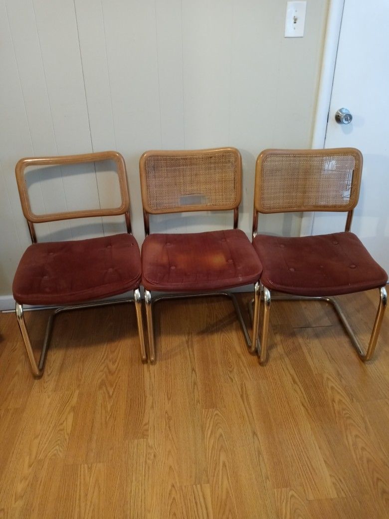 Bamboo/Metal Chairs 