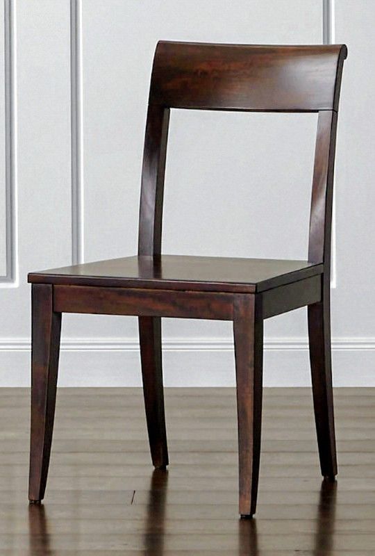 Crate & Barrel Cabria Dark Wood Dining/Side Chair (ONLY 1 CHAIR) - Crate&Barrel Crate and Barrel