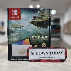 Nintendo Switch OLED Gaming Console - $1 DOWN TODAY, NO CREDIT NEEDED