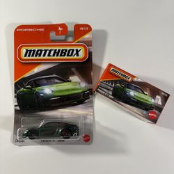 2026 Matchbox Porsche 911 Targa Green $6 Each Or $10 Both