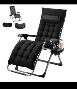 Zero Gravity Chair, 26 inch Zero Gravity Recliner Lounge Chair for Indoor and Outdoor