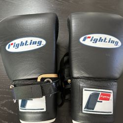 Fighting Sports 16 Oz  Lace Up Boxing gloves 