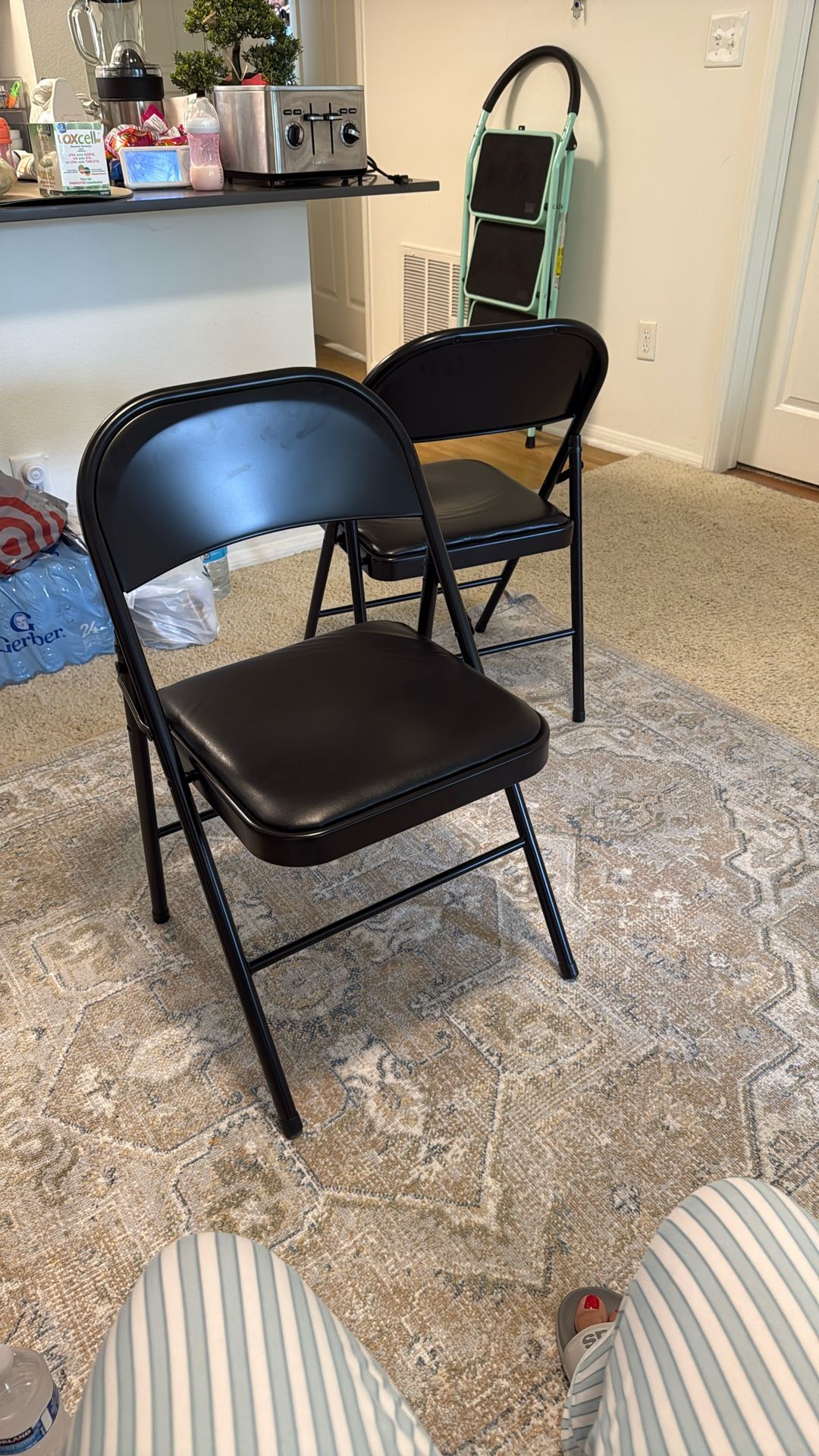 Black Folding Chair