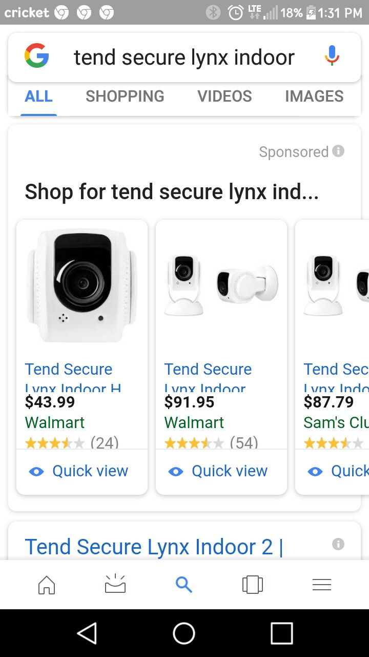 Tend secure lynx indoor
