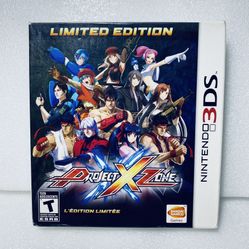 Nintendo 3DS Project X Zone Limited Edition