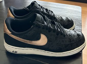 8.5 Men’s Nike Air Force 1 LV8 ‘07 Black & Metallic Bronze!