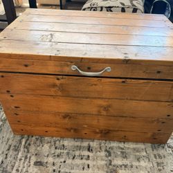 Wooden Ice Chest