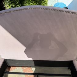 Full Size Velvet Bed 