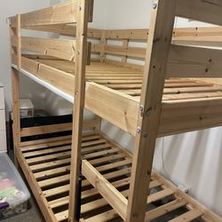 IKEA Mydal Pine Twin/twin Bunk Bed