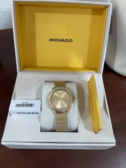Movado Women’s Museum Classic Gold Tone Watch - New in Box $250 OBO