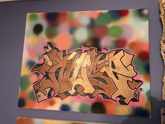 Graffiti Art Canvas Painting