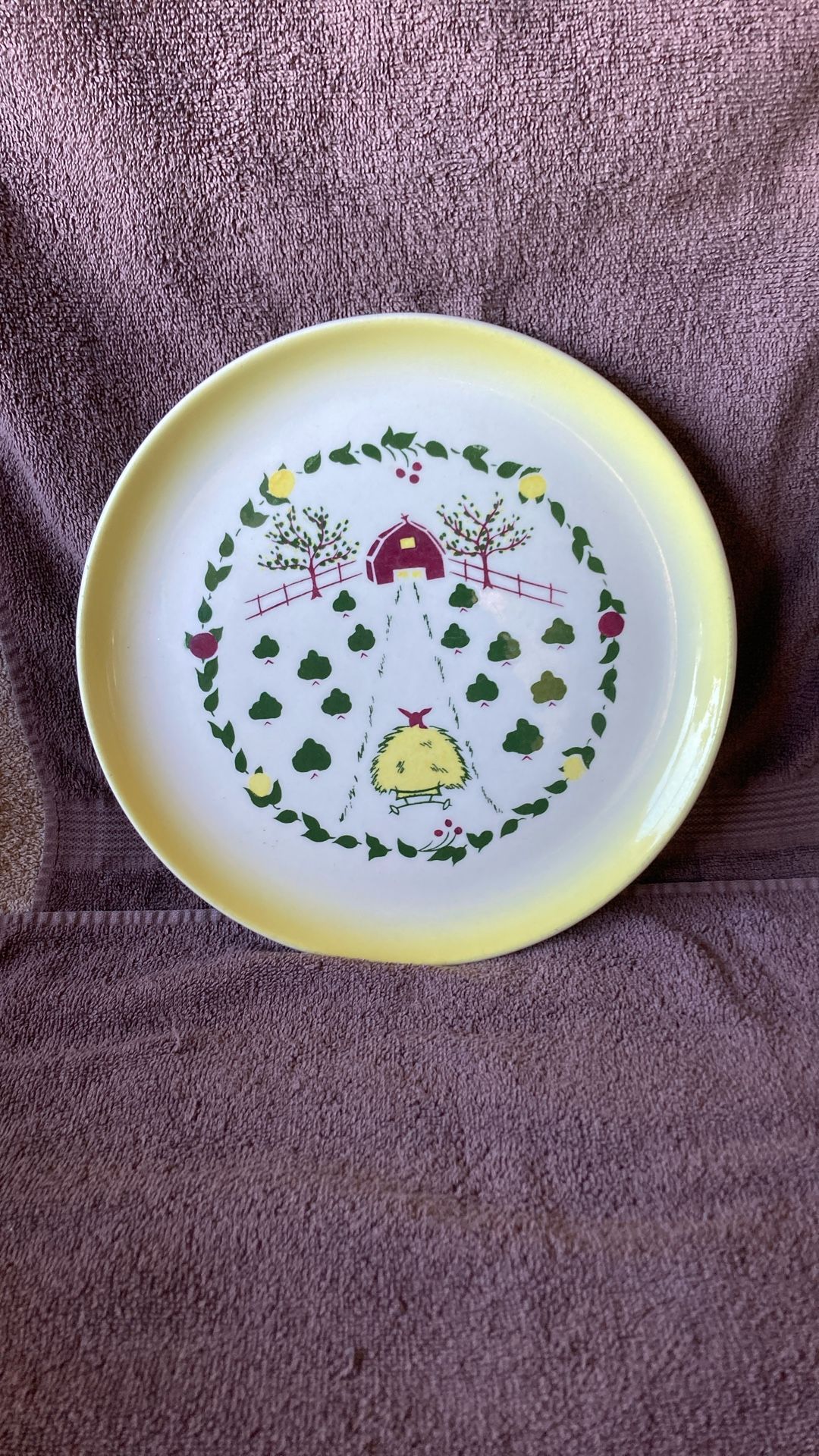Brock Of C A Plate farmhouse Pattern