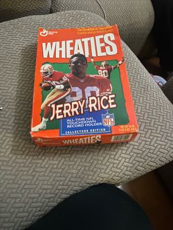 SF 49ers full Collectable Cereal Box