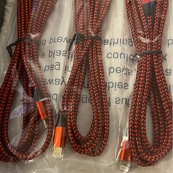 Apple MFIBCERTIFIED  IPHONE CHARGER 5x 