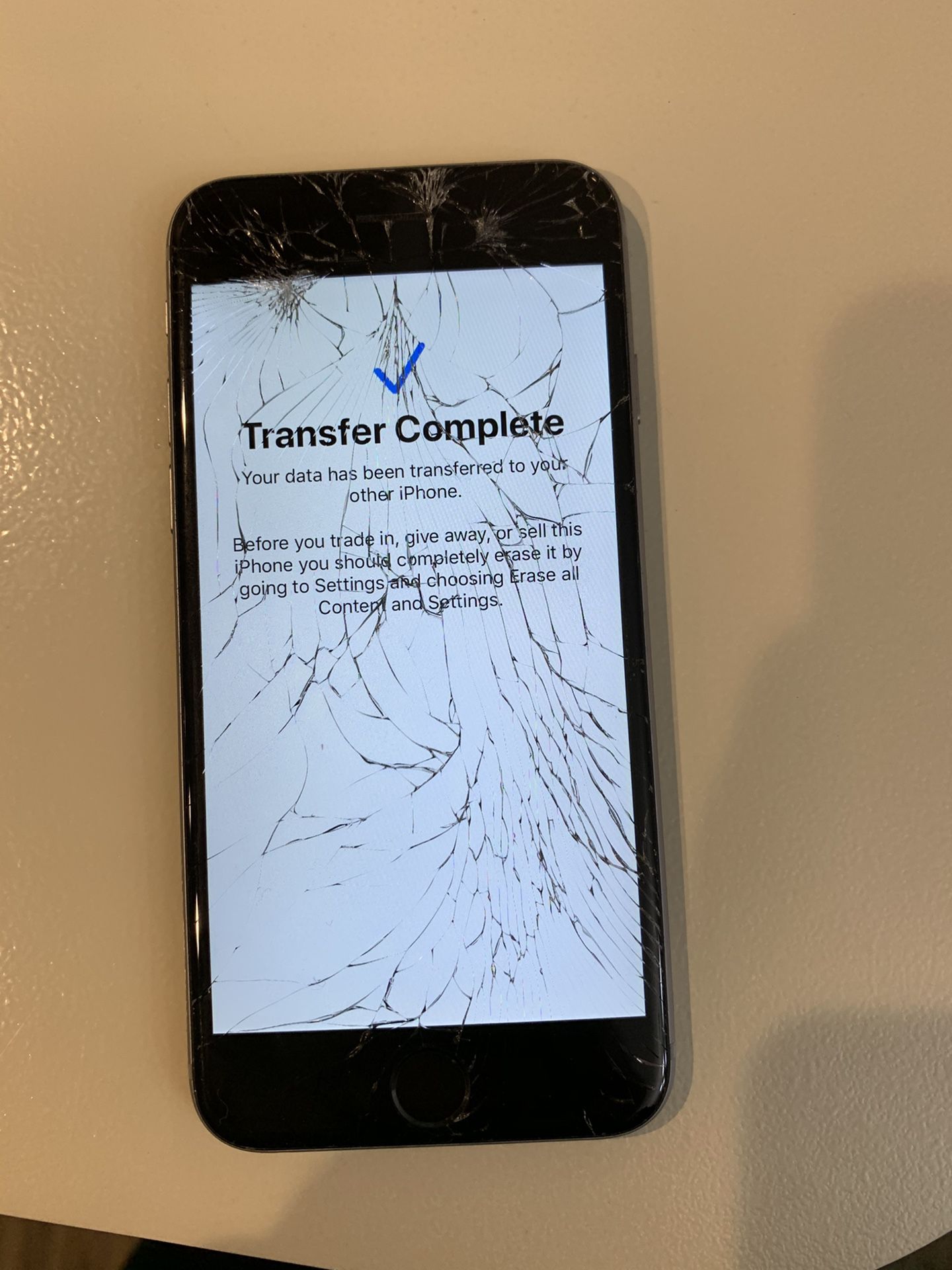 IPhone 6s with Broken Screen
