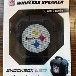 NFL Shockbox LED Speaker with Team Logo
