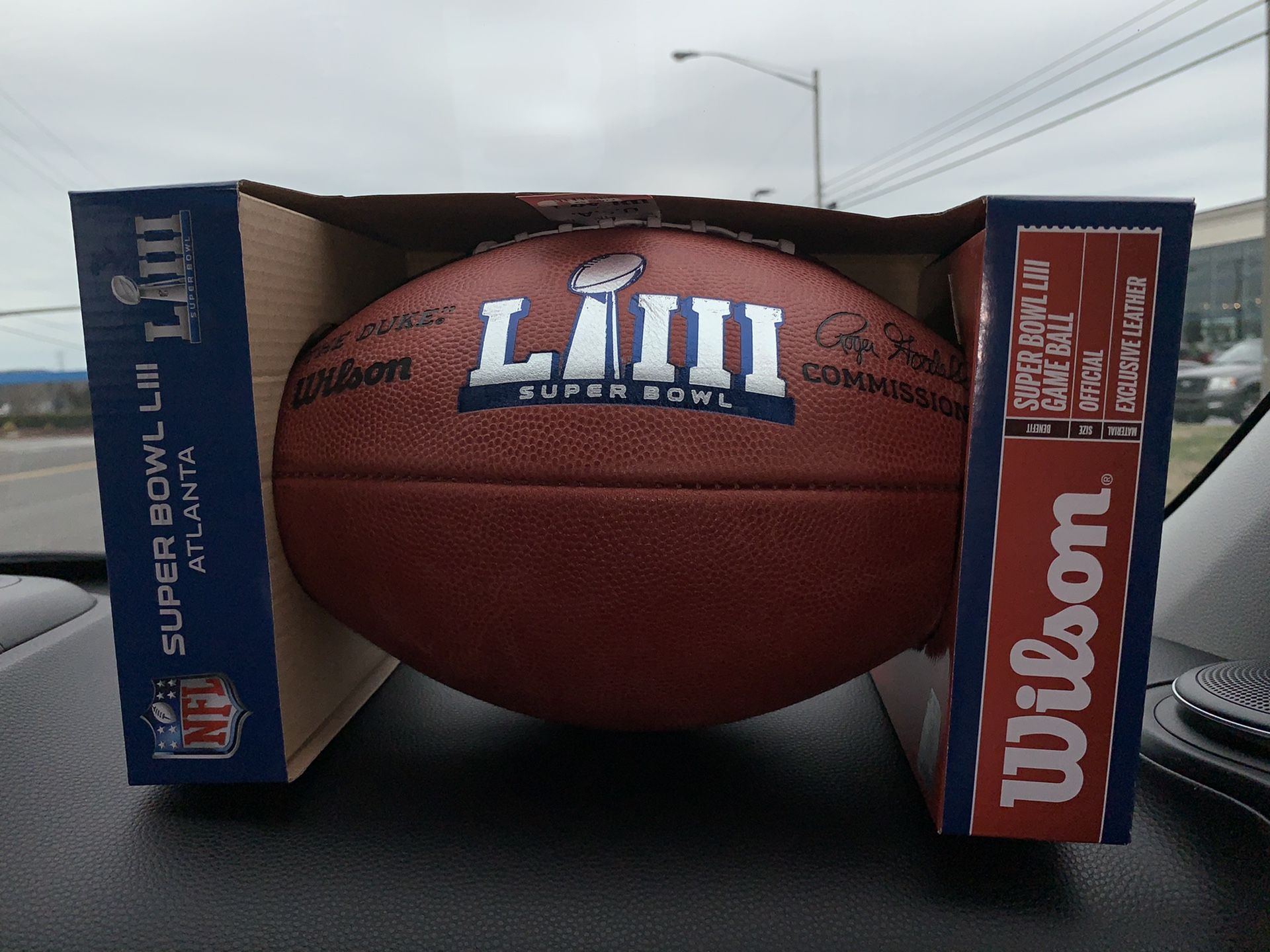 Authentic Duke Super Bowl 53 LIII Game Ball (retails over $100)